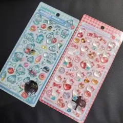 ボンボンドロップシール サンリオ ハンギョドン キティ セット