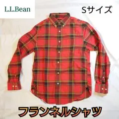 【古着美品】L.L.Bean エルエルビーン 長袖 フランネルシャツ チェック柄
