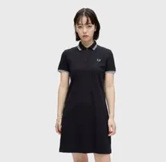 FRED PERRY フレッドペリー ミニワンピース ブラック