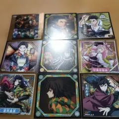 鬼滅の刃シール列伝5。9枚セット。