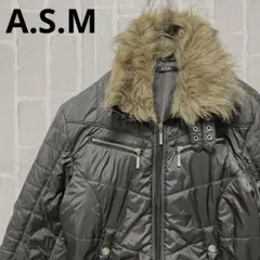 A.S.M archive 中綿ジャケット M ファー お兄系 グランジ Y2K