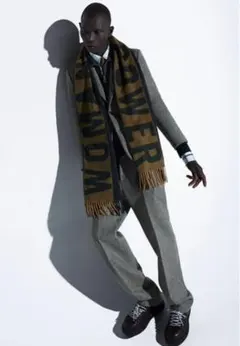 15aw acne studios ピンタックウールパンツ　アクネ　pradaのサムネイル