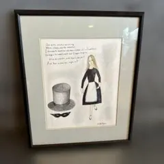 エスパー魔美 複製原画 額付き B4サイズ 雪の降る街を・・・ 藤子