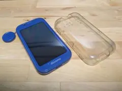 docomo キッズ携帯SH-03M 青　箱あり