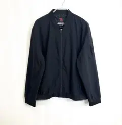 MEN'S FASHION MA-1 ボンバージャケットブルゾン ブラック2XLのサムネイル