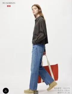 最終値下 ストレートジーンズ　デニム　ＪＷ　ＡＮＤＥＲＳＯＮ　ユニクロ　２５