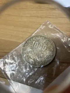 東京五輪千円銀貨　純銀18.5g