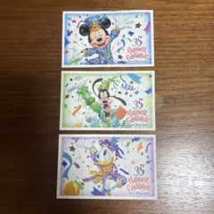 2018 ディズニーリゾート 35周年記念 1デーパスポート 使用済み