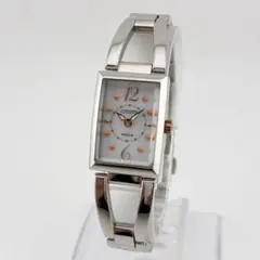 CITIZEN　wicca　ソーラー　腕時計　エコドライブ　シルバー