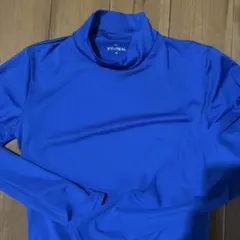 青 ハイネック インナーウェア M