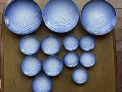 有田焼萬永 食器セット　大皿/中皿/豆皿13枚