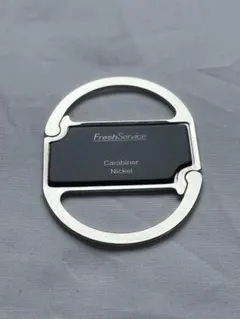 フレッシュサービス カラビナ FreshService キーホルダー 黒
