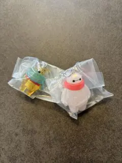 ディズニー めじるしアクセサリー winter くまのプーさん　ベイマックス