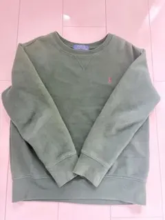 Ralph Lauren 長袖トレーナー 140cm オリーブグリーン