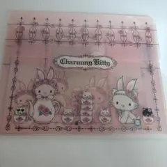 未使用　2005 Sanrio 激レア　チャーミーキティ　ミラーフック　レトロ レトロガーリー 缶ミラー チャーミーキティ《LAFARYオリジナル