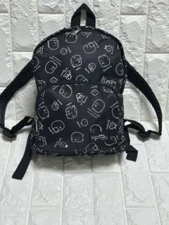 【美品】すみっコぐらし リュック 黒 総柄 バックパック 通学 人気 完売品