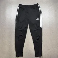 adidas トラックパンツ 3ライン 黒 M ジャージ