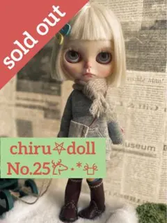 No.25✩.*˚アイシードールカスタム/ネオブライスサイズ