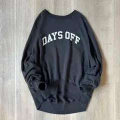 Americana【五明祐子さんコラボ】DAYS OFFスウェット