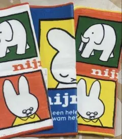 ミッフィータオルハンカチ　入園　入学準備　新学期　ハンカチ　１枚