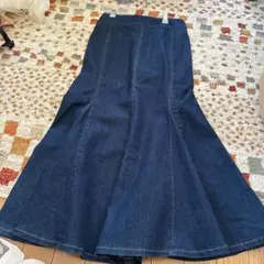 GU デニム マーメイドスカート