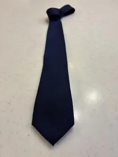 THE SUIT COMPANY ネイビー シルクネクタイ 7.5cm