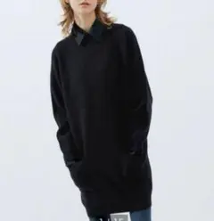 ユニクロ　UNIQLO U　モックネックニット　ワンピース