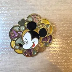 ミッキーマウス ピンバッジ カラフル　ディズニーオンクラシック特典