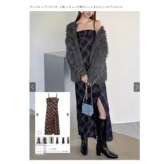 GRL キャミソールワンピース