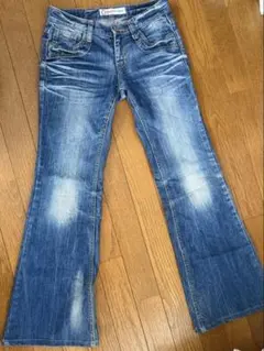 パンツ jaded london flare damage denim W26 jaded london flare damage denim W26 - メルカリ