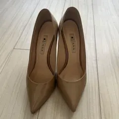 DIANA ピンクベージュ ハイヒール 8cm 箱あり