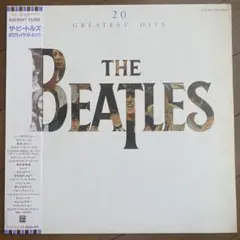 THE BEATLES 20 GREATEST HITS 帯付LP ビートルズ