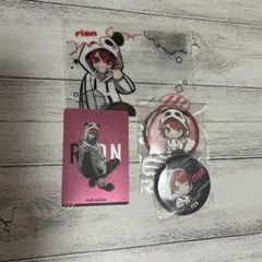 CR Crazyraccoon Rion トレカ 缶バッジ セット