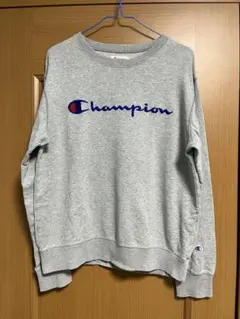 【値下げ交渉可】Champion グレー スウェット トレーナー Mサイズ