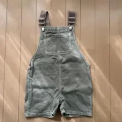 ZARA カーキ オーバーオール 3歳