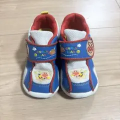 アンパンマン ベビーシューズ 青赤