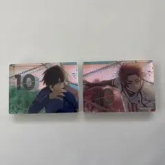 ブルーロック　糸師凛　糸師冴　アクリルブロック