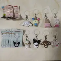 サンリオキャラクターズ オールスターズ めじるしアクセサリー 8個まとめ