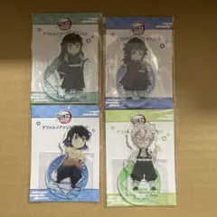 鬼滅の刃 デフォルメアクリルマスコット　無限城編第一章　猗窩座再来 4点セット