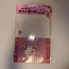 新品未開封】 ハローキティ エアマット型カード 透明封筒付き - メルカリ