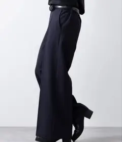 CLEL/ Back Brushed Flare Slacks/フレアスラックス