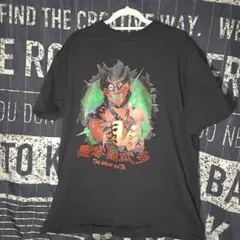 デビルマン×筋肉少女帯 墓場の画廊 永井豪 半袖 Tシャツ 黒 Lサイズ