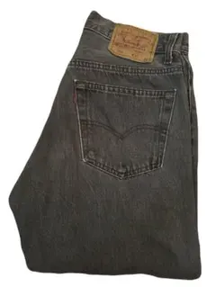 90年代　Levi's 501 USA製　先染め　ブラックデニム