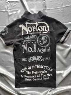 Norton ノートン ポロシャツ ブラック Lサイズ 22N1900のサムネイル