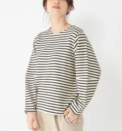 (K11176）スタディオクリップ studio CLIP リップルプルオーバー