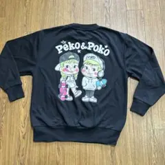 ペコちゃん＆ポコちゃん　トレーナー　スウェット　メンズM