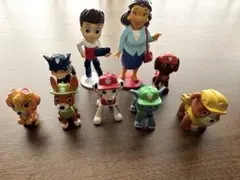 パウ・パトロール フィギュアセット 9体