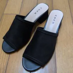 COEN ワンバンド サンダル M/WEB限定★新品★ブラックのサムネイル