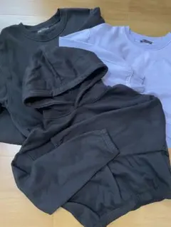 ZARA  ザラ　トップス　スウェット　クロップド丈　3種類
