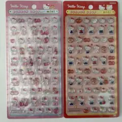 【正規品】ボンボンドロップシール　サンリオ　mini ハローキティ　赤・ピンク